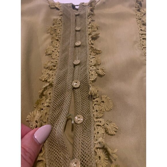 Simplee Plus Boho Short Ruffled Dress, Size 1XL - Picture 7 of 11